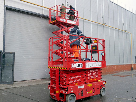 виды ножничных подъемников