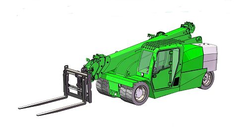 Грузонесущий (pick & carry) кран Levolt LT210D