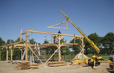 Монтаж опалубки