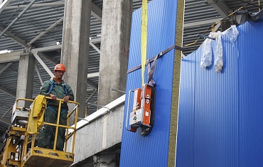 Монтаж сэндвич-панелей